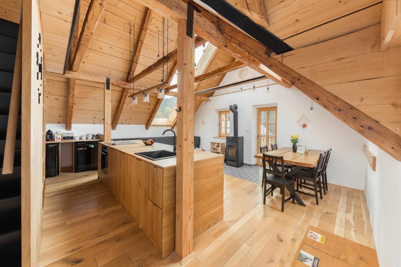 Apartament Hisa Na Soncu / Sun House Zgornje Gorje Zewnętrze zdjęcie